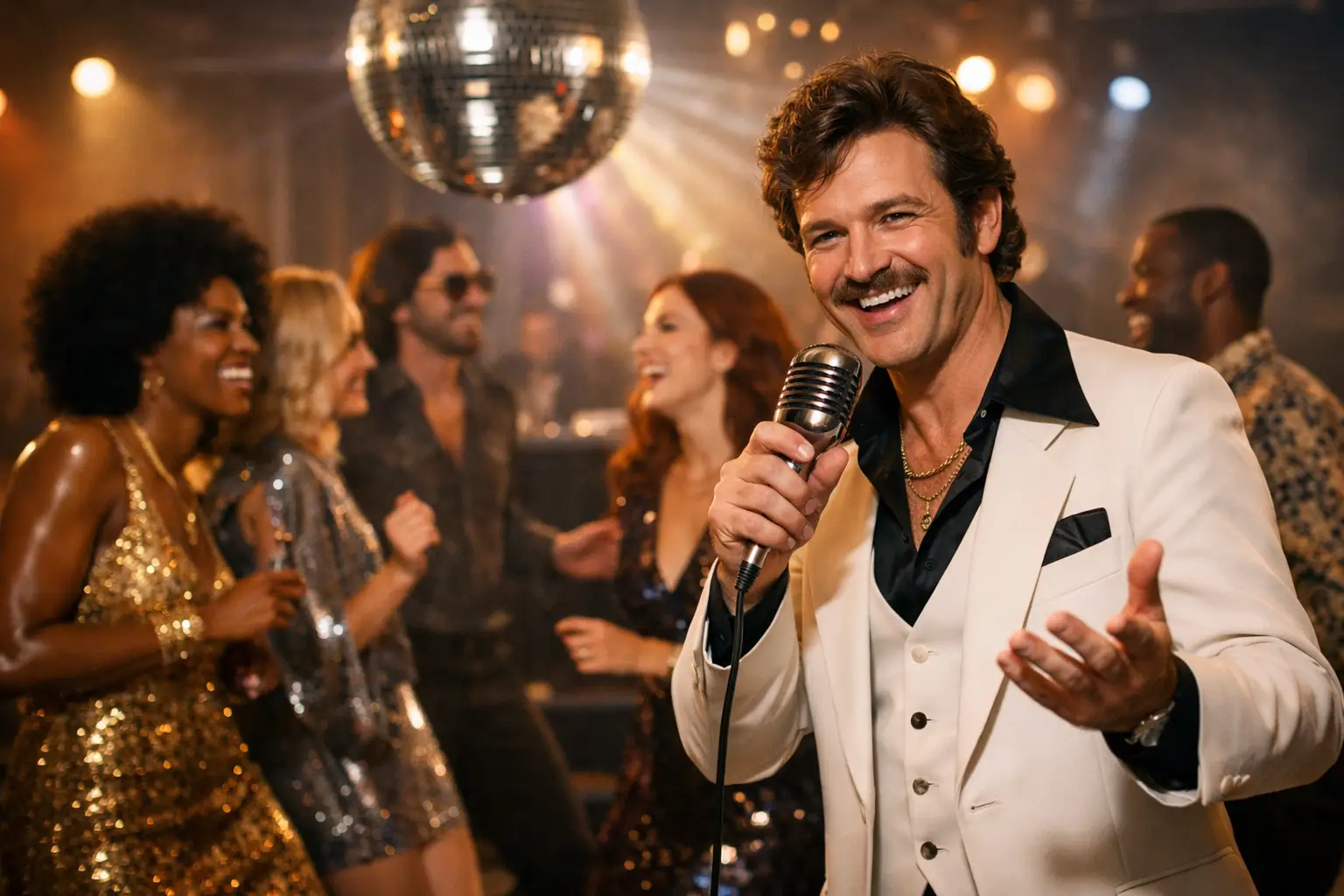 What a 1970s Disco Party Host Really Adds