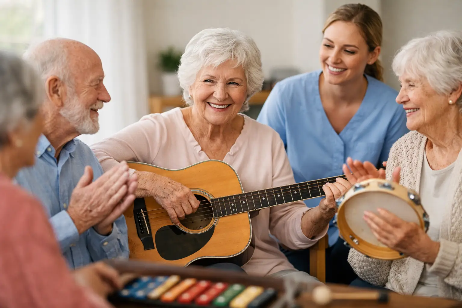 A Guide to Care Home Music Activities That Work