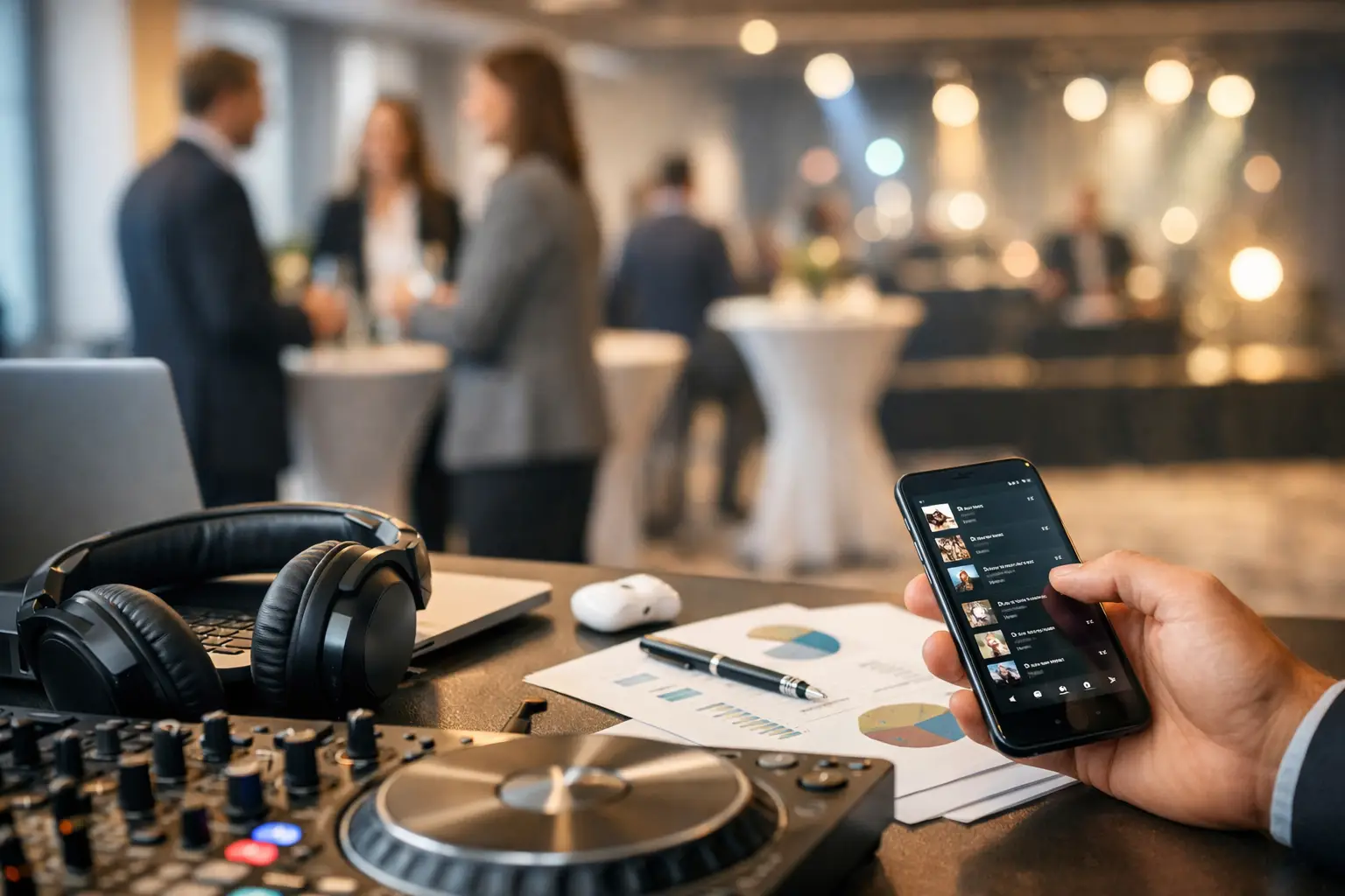 How to Build a Corporate Event Playlist That Works